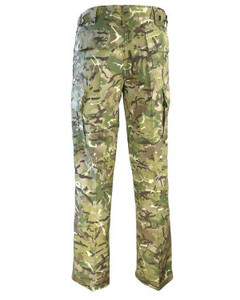 Kombat UK M65 BDU ripstop combat trousers in BTP camouflage, polycotton material tactical style trousers