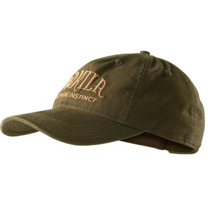 Markila modi cap in green, baseball style cap with harkila logo Markila modi cap in green, baseball style cap with harkila logo