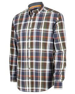 Hoggs of Fife Luthrie Shirt in Navy Check Hoggs of Fife Luthrie Shirt in Navy Check