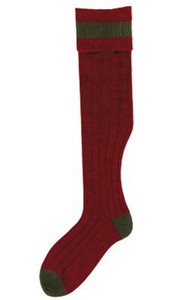 Bisley no.17 stocking shooting socks in cassat and olive colour, with wool content Bisley no.17 stocking shooting socks in cassat and olive colour, with wool content