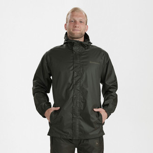 Deerhunter Survivor rain jacket in green, men's lightweight, packable and waterproof jacket Deerhunter Survivor rain jacket in green, men's lightweight, packable and waterproof jacket