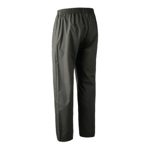 Deerhunter survivor rain trousers in green, men's lightweight, packable and waterproof trousers Deerhunter survivor rain trousers in green, men's lightweight, packable and waterproof trousers