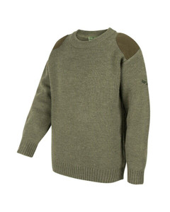 Hoggs of Fife Children's Melrose Jumper in green
