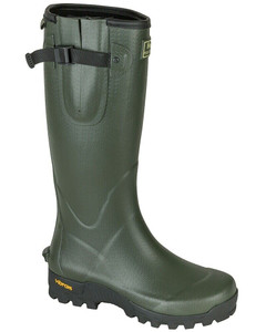 Hoggs of Fife cotton lined wellington boots in green