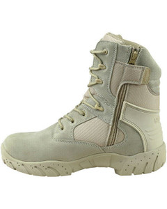 Kombat UK Tactical Pro boots in desert / tan. Made from half suede and half nylon and with a zip. Kombat UK Tactical Pro boots in desert / tan. Made from half suede and half nylon and with a zip.