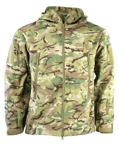 Kombat UK Patriot softshell jacket in camouflage
