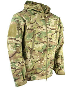 Kombat UK Patriot softshell jacket in camouflage