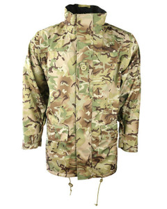 Kombat UK MOD Style Kom-Tex jacket in BTP camouflage, men's lightweight and waterproof jacket