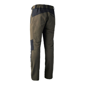 Deerhunter Strike Full Stretch Trousers in brown and black, men's lightweight and comfortable stretch material trousers Deerhunter Strike Full Stretch Trousers in brown and black, men's lightweight and comfortable stretch material trousers
