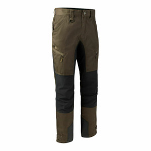 Deerhunter Rogaland Stretch Trousers in brown, men's lightweight shooting trousers Deerhunter Rogaland Stretch Trousers in brown, men's lightweight shooting trousers