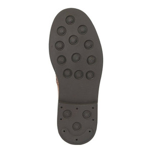 Children's Roamers brogue style dealer boots in brown leather