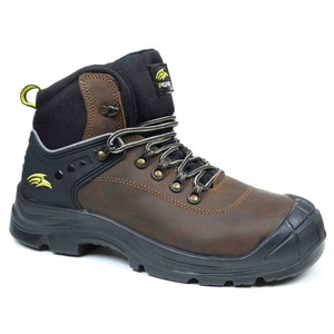 Performance Brands Torsion Pro Hiker Safety Boots in brown, men's leather steel toe cap boots Performance Brands Torsion Pro Hiker Safety Boots in brown, men's leather steel toe cap boots