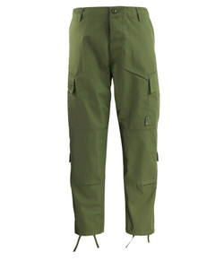 Kombat UK ACU Trousers in green, men's combat style polycotton trousers