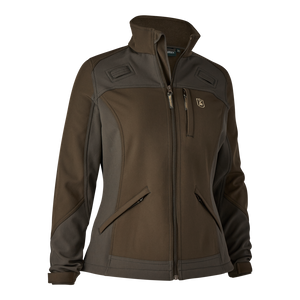 Deerhunter Lady Roja Softshell Jacket in green, women's soft shell country jacket Deerhunter Lady Roja Softshell Jacket in green, women's soft shell country jacket