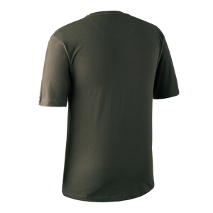 Deerhunter Short Sleeve T Shirt in green with Deer logo Deerhunter Short Sleeve T Shirt in green with Deer logo