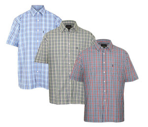 Champion Country Estate Doncaster Short sleeve shirt, men's polycotton shirt Champion Country Estate Doncaster Short sleeve shirt, men's polycotton shirt