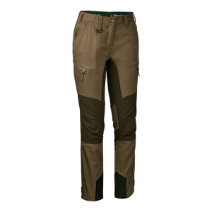 Deerhunter Lady Roja Trousers in light brown, women's lightweight shooting trousers