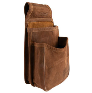 Jack Pyke Nubuck Cartridge Pouch Brown leather