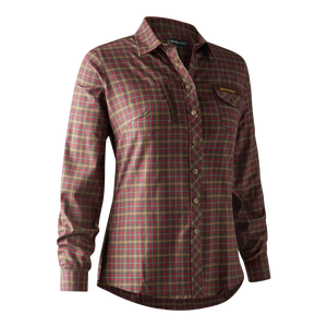 Deerhunter Lady Ava Shirt in Red Check, women's country check shirt Deerhunter Lady Ava Shirt in Red Check, women's country check shirt