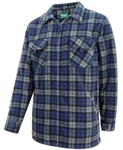 Hoggs of Fife Caithness Polar Fleece Workshirt, men's warm fleece overshirt Hoggs of Fife Caithness Polar Fleece Workshirt, men's warm fleece overshirt