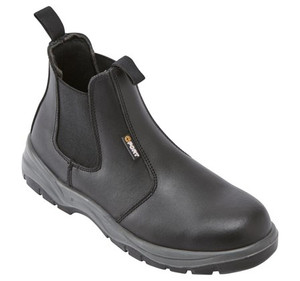 Fort Nelson Safety Boots, men's pull on safety dealer boots in leather Fort Nelson Safety Boots, men's pull on safety dealer boots in leather