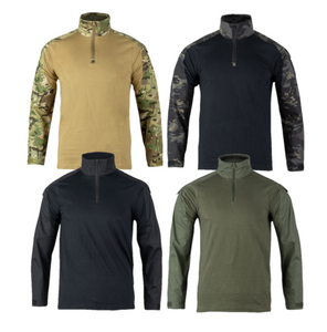 Viper Special Ops Shirt. Quarter zip jumper, lightweight and breathable. Available in Black, Green, V-cam and V-cam black.