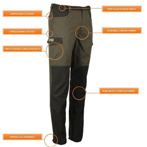 Game Children's Forrester Trousers in green, junior lightweight shooting trousers Game Children's Forrester Trousers in green, junior lightweight shooting trousers