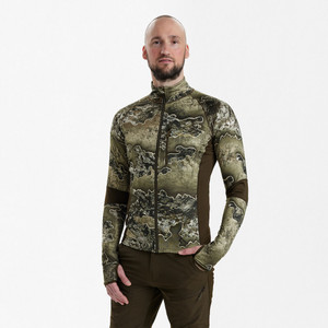 Deerhunter Excape Insulated Cardigan in Realtree camouflage, men's full zip lightweight jumper Deerhunter Excape Insulated Cardigan in Realtree camouflage, men's full zip lightweight jumper
