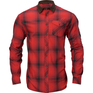 Harkila Driven Hunt Flannel Shirt Red Black Check Harkila Driven Hunt Flannel Shirt Red Black Check