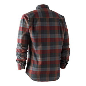 Deerhunter Ryan shirt 8438 in red check, men's classic country check shirt Deerhunter Ryan shirt 8438 in red check, men's classic country check shirt