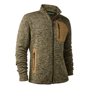 Deerhunter Sarek Knitted Jacket 5985 in butternut, men's knitted jacket for shooting Deerhunter Sarek Knitted Jacket 5985 in butternut, men's knitted jacket for shooting