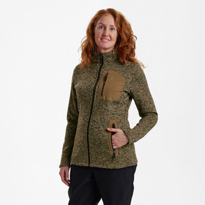 Deerhunter Lady Sarek Knitted Jacket 5984 in Butternut, women's knitted country jacket Deerhunter Lady Sarek Knitted Jacket 5984 in Butternut, women's knitted country jacket