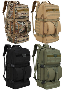 Kombat UK Operators Duffle Bag, a 60 litre Molle compatible holdall/rucksack