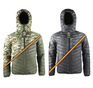 Kombat UK Xenon Quilted Jacket, men's camouflage reversible jacket