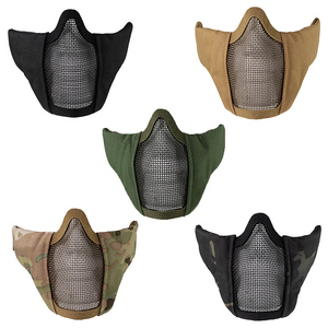 Viper Crossteel face mask helps to protect your teeth and nose when participating in airsoft.