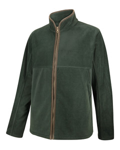 Hoggs of Fife men's Stenton fleece jacket in green, men's country fleece Hoggs of Fife men's Stenton fleece jacket in green, men's country fleece
