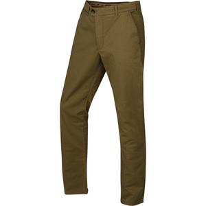 Harkila Norberg Chinos in Olive green, men's country trousers