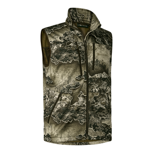 Deerhunter Excape Softshell Waistcoat in camouflage, men's camo shooting gilet Deerhunter Excape Softshell Waistcoat in camouflage, men's camo shooting gilet
