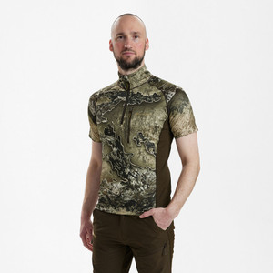Deerhunter Excape Insulated T Shirt in Realtree Camouflage, men's breathable camo top Deerhunter Excape Insulated T Shirt in Realtree Camouflage, men's breathable camo top