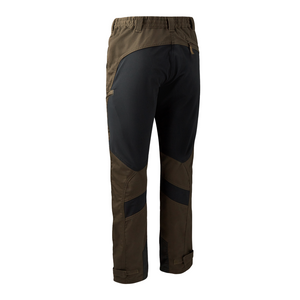 Deerhunter Rogaland Stretch Contrast Trousers 3771 with short leg in brown Deerhunter Rogaland Stretch Contrast Trousers 3771 with short leg in brown
