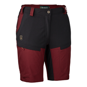 Deerhunter Lady Ann Shorts in Oxblood Red, women's lightweight, stretch material shorts Deerhunter Lady Ann Shorts in Oxblood Red, women's lightweight, stretch material shorts