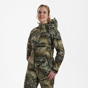 Deerhunter Lady Excape Softshell Jacket in camouflage, women's camo shooting jacket Deerhunter Lady Excape Softshell Jacket in camouflage, women's camo shooting jacket