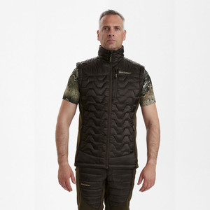 Deerhunter Excape Quilted Waistcoat in green, men's country gilet Deerhunter Excape Quilted Waistcoat in green, men's country gilet