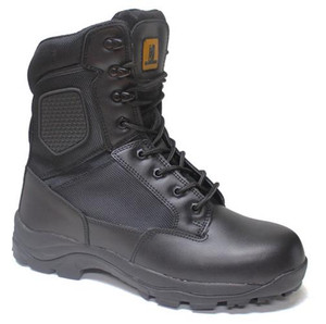 Maxsteel Army High top safety boots, high lace up steel toe cap boots in black Maxsteel Army High top safety boots, high lace up steel toe cap boots in black