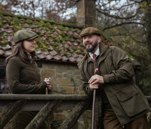 Harkila Orton Tech HWS Jacket, men's lightweight, packable and waterproof shooting jacket