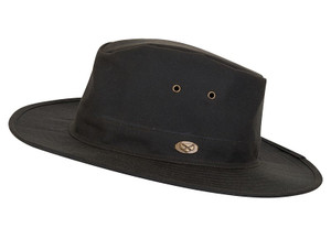 Hoggs of Fife Caledonia Waxed Wide Brimmed Hat, water repellent hat Hoggs of Fife Caledonia Waxed Wide Brimmed Hat, water repellent hat