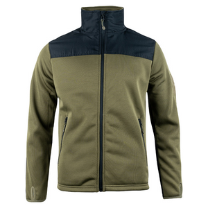 Viper Gen 2 Special Ops fleece jacket. Green full zip fleece jacket with Black contrasting panels on the shoulders and forearms. Viper Gen 2 Special Ops fleece jacket. Green full zip fleece jacket with Black contrasting panels on the shoulders and forearms.