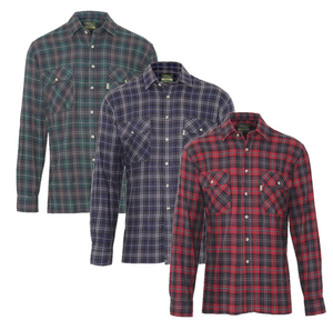 Champion Country Estate Kilbeggan cotton flannel shirt, men's country check shirt