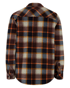 Hoggs of Fife Brucefield Fleece Shacket in brown check Hoggs of Fife Brucefield Fleece Shacket in brown check