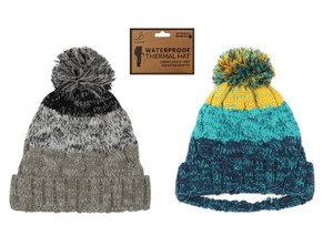 Bartleby Waterproof Thermal hat with Sherpa Fleece Lining Bartleby Waterproof Thermal hat with Sherpa Fleece Lining
